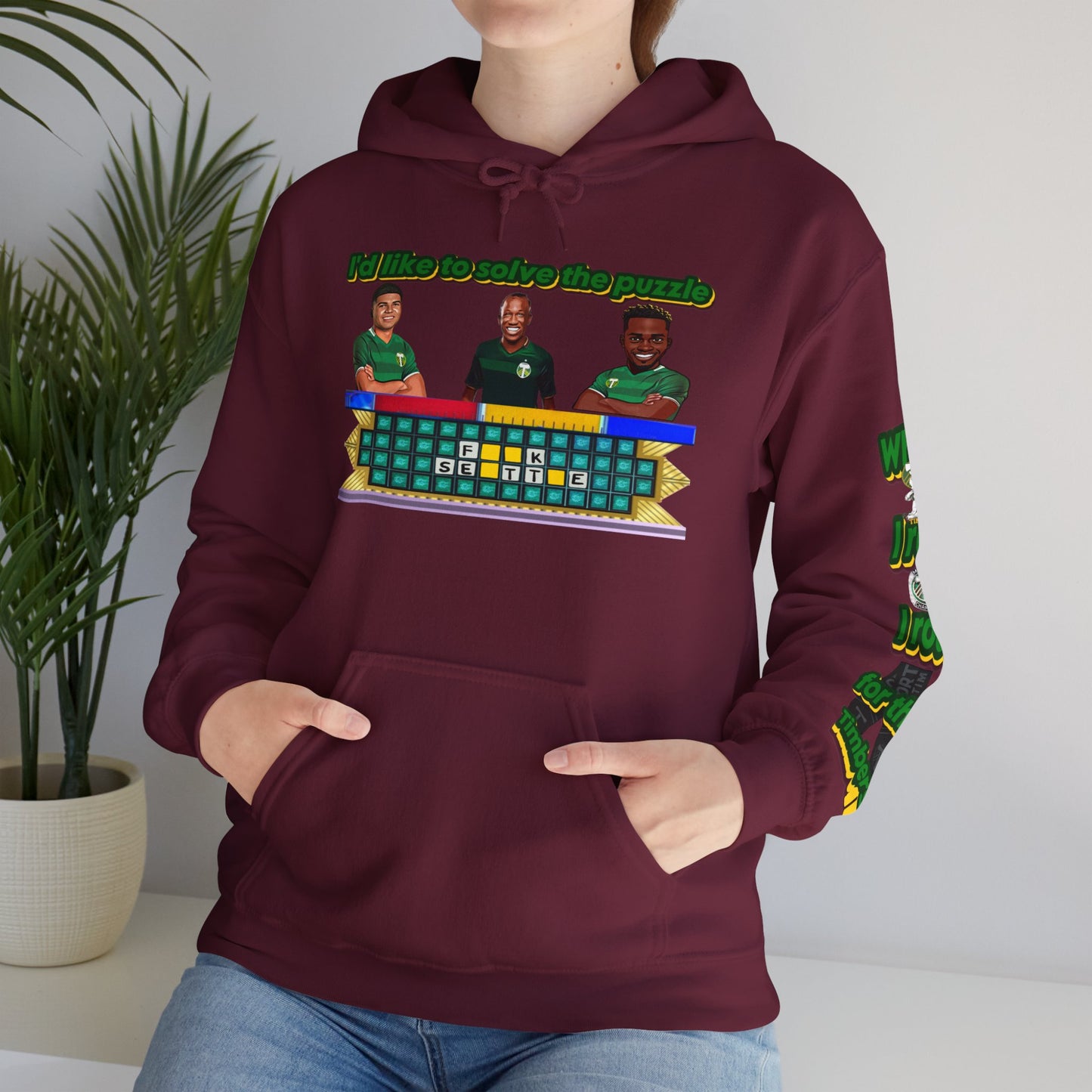 Portland Timbers custom Game Show Hoodie