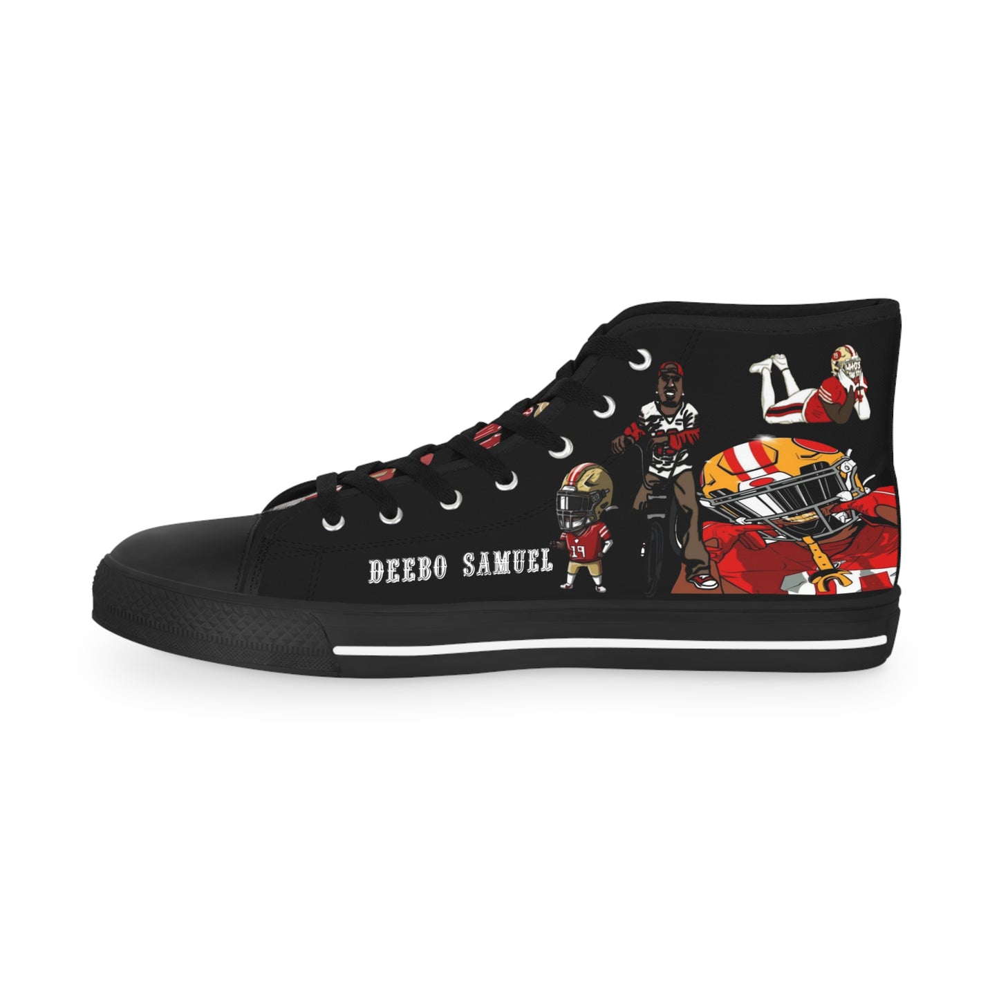 49ers #1 Custom NAME shoes