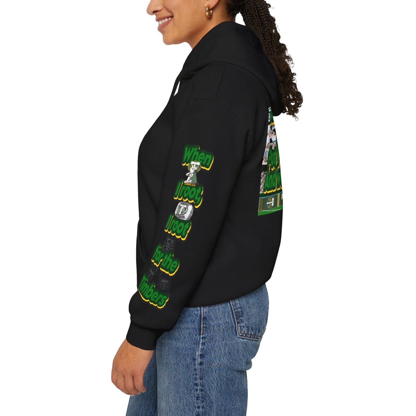 Portland Timbers custom Game Show Hoodie