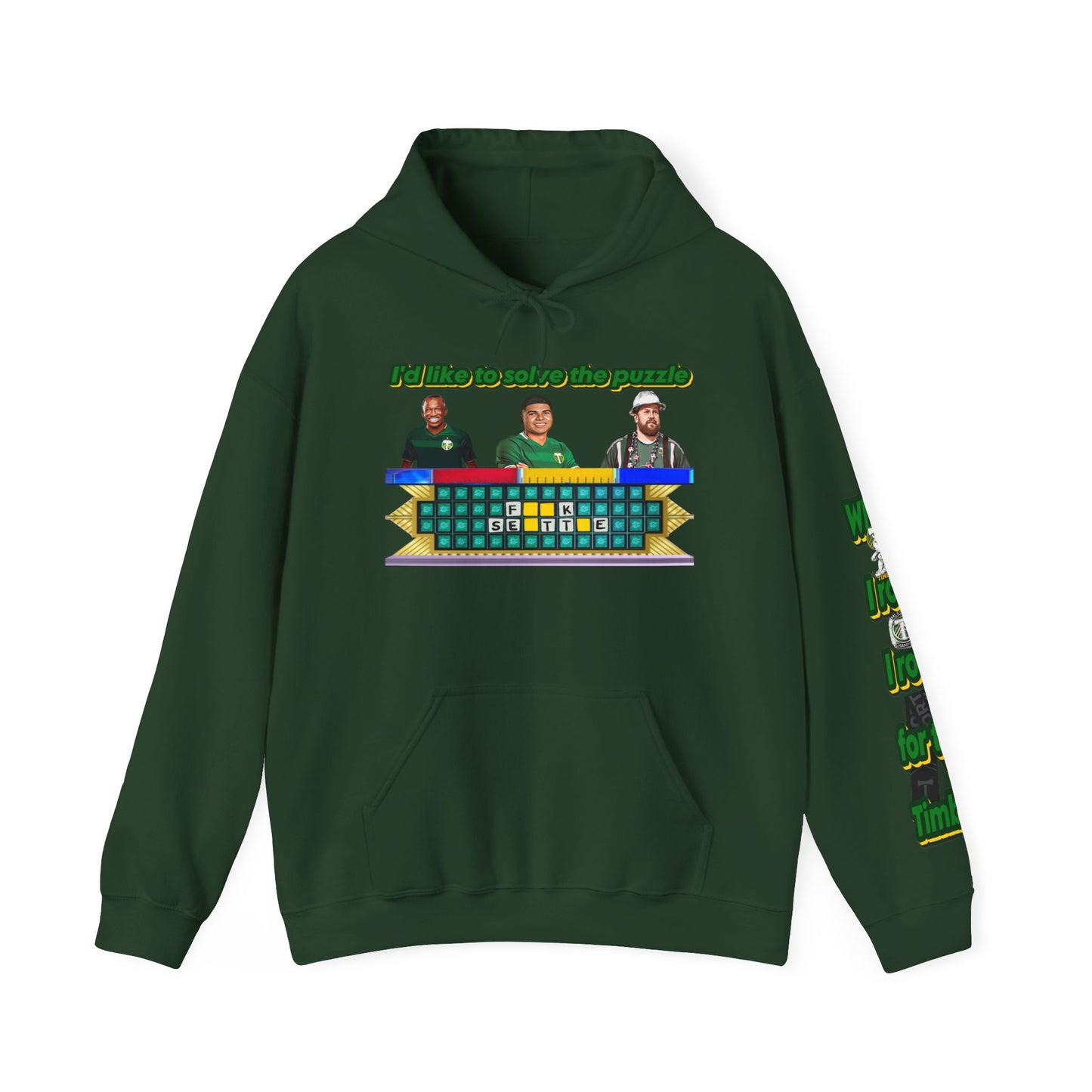 Portland Timbers custom Game Show Hoodie