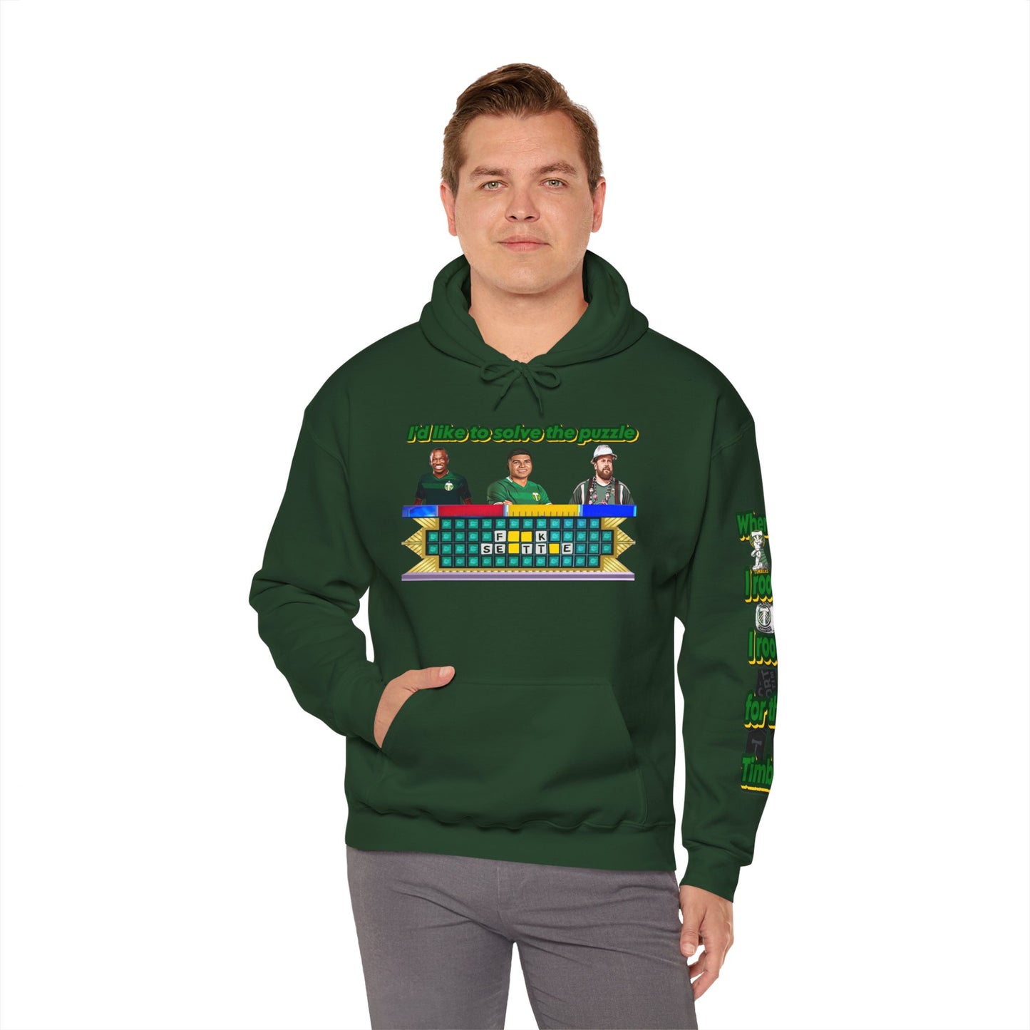 Portland Timbers custom Game Show Hoodie