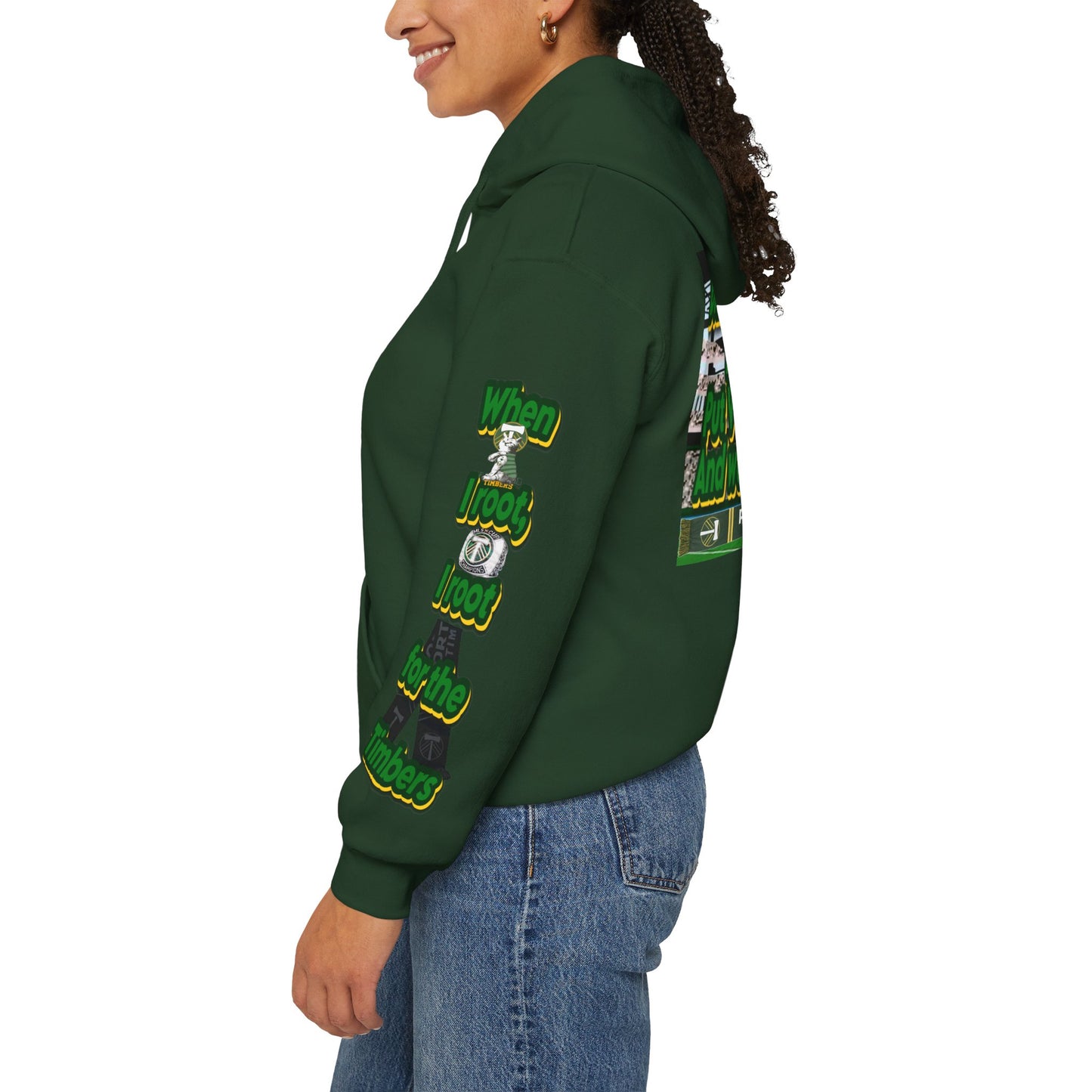 Portland Timbers custom Game Show Hoodie