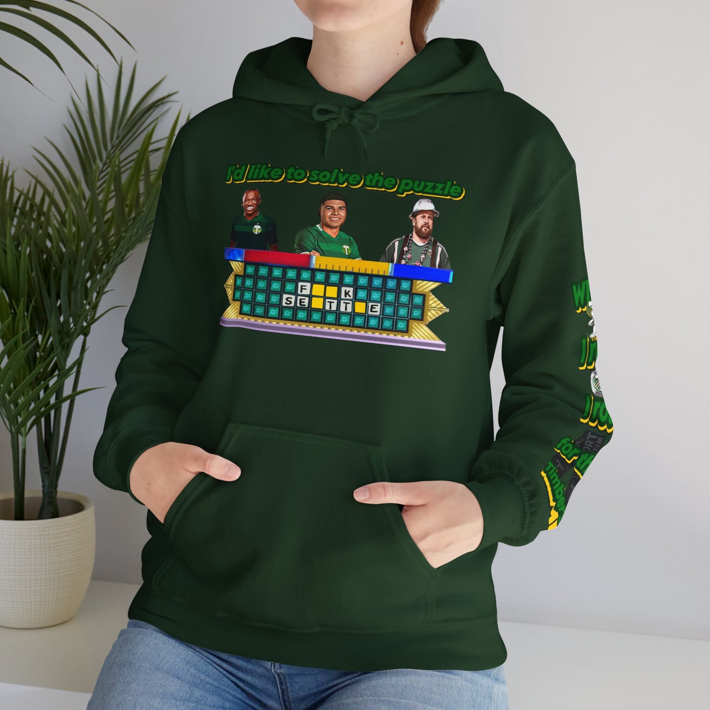 Portland Timbers custom Game Show Hoodie
