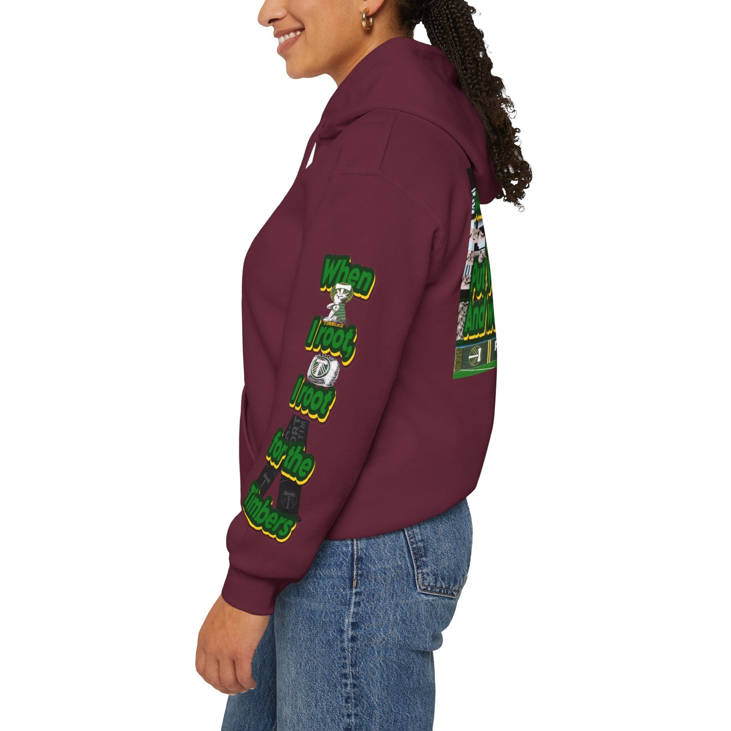 Portland Timbers custom Game Show Hoodie