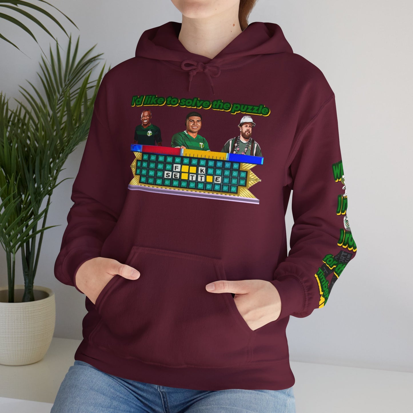 Portland Timbers custom Game Show Hoodie
