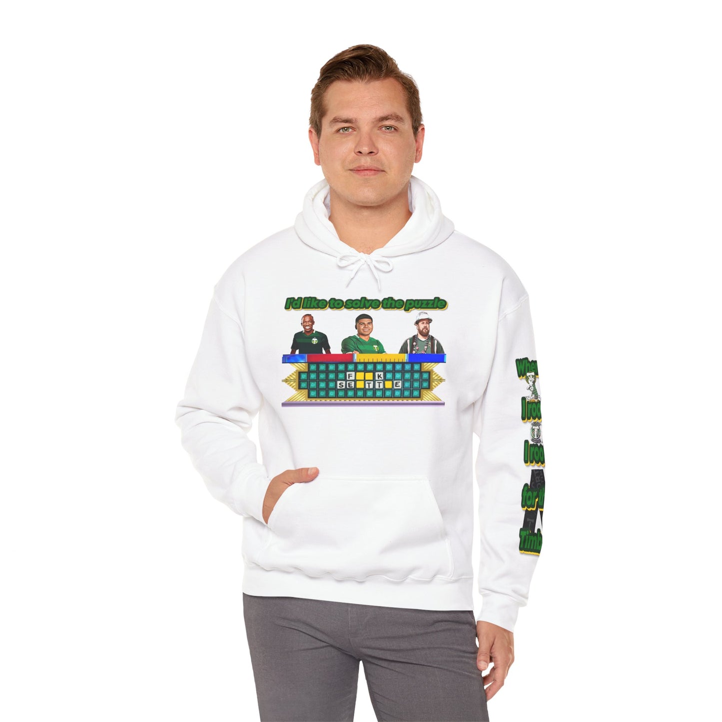 Portland Timbers custom Game Show Hoodie