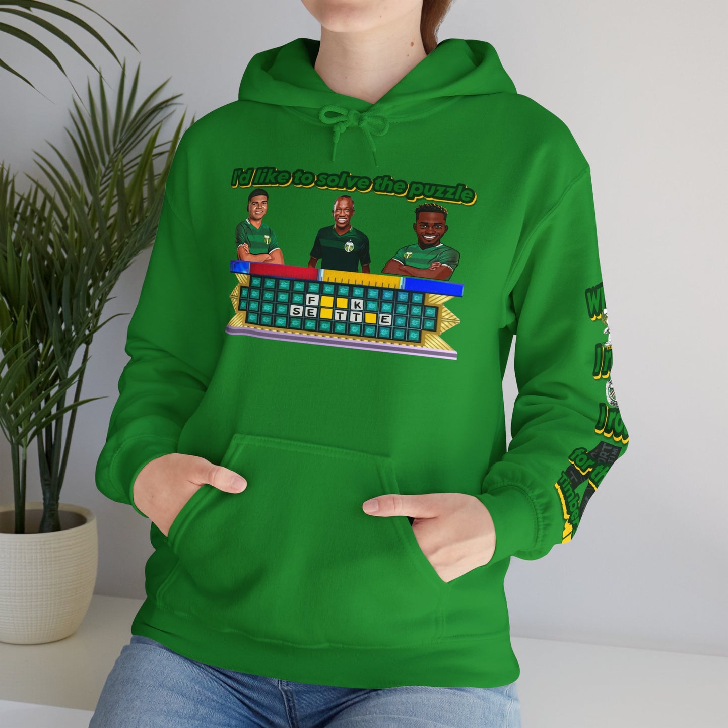 Portland Timbers custom Game Show Hoodie