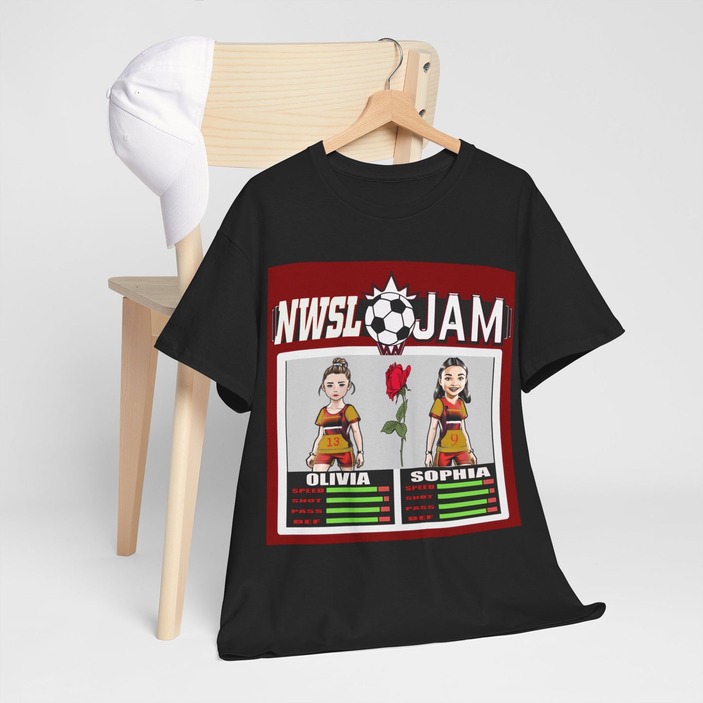 NWSL JAM custom shirt