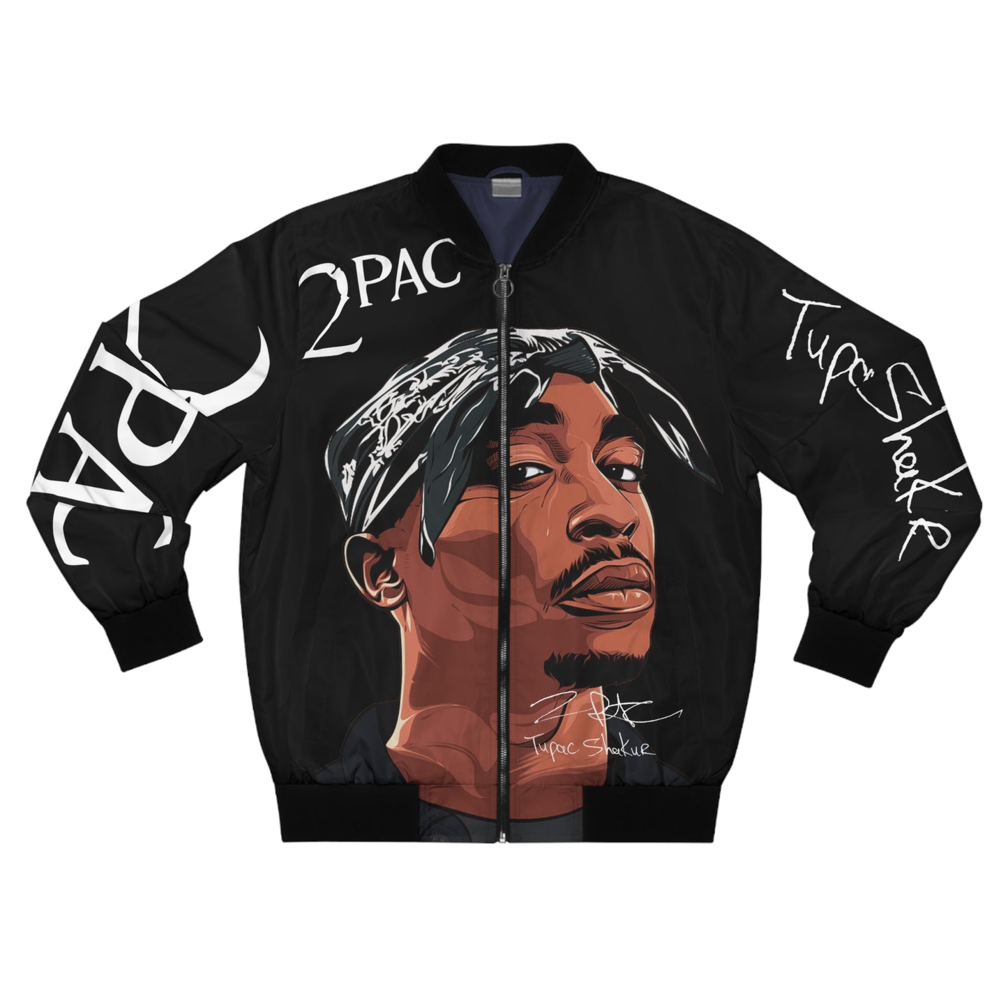 2Pac Custom Bomber Jacket