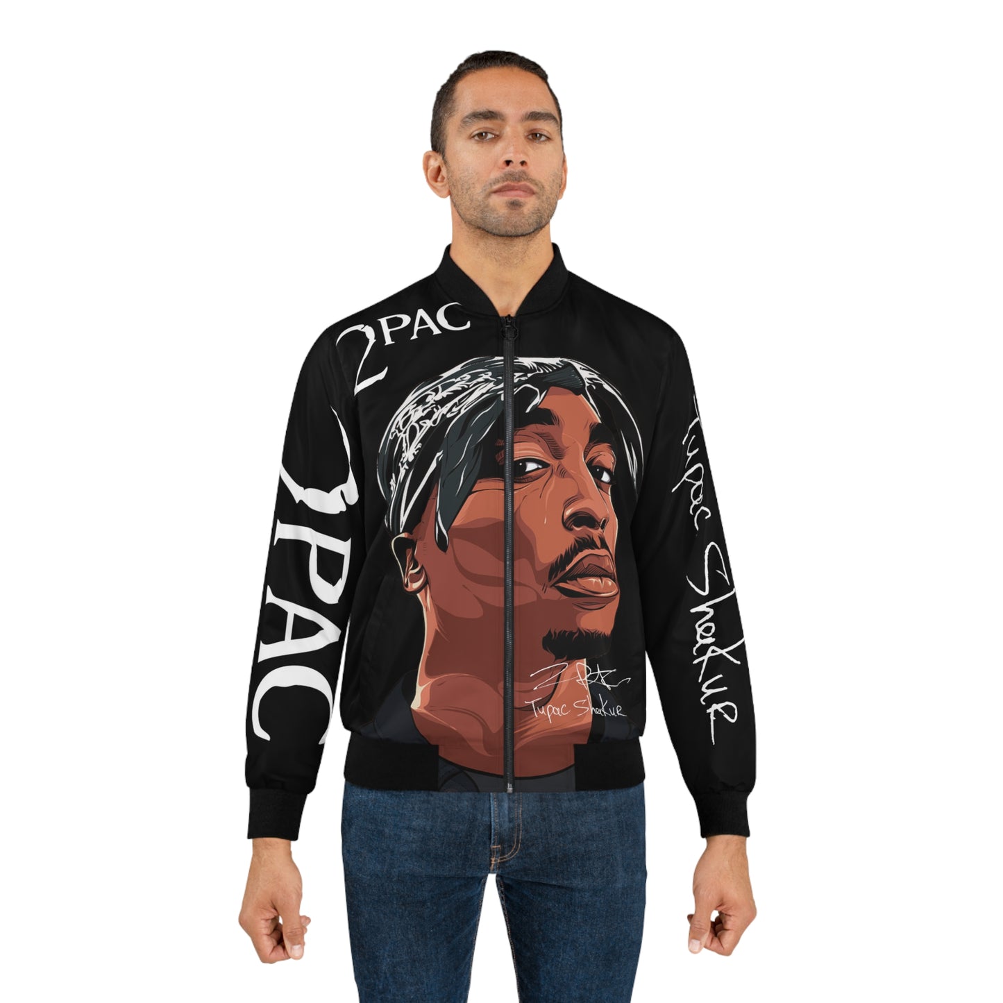 2Pac Custom Bomber Jacket