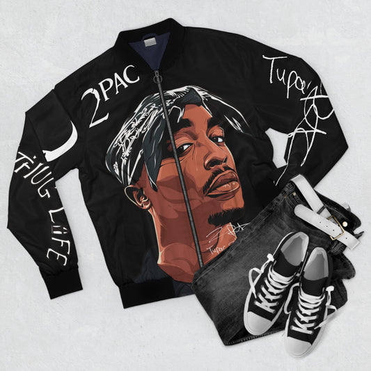 2Pac Custom Bomber Jacket