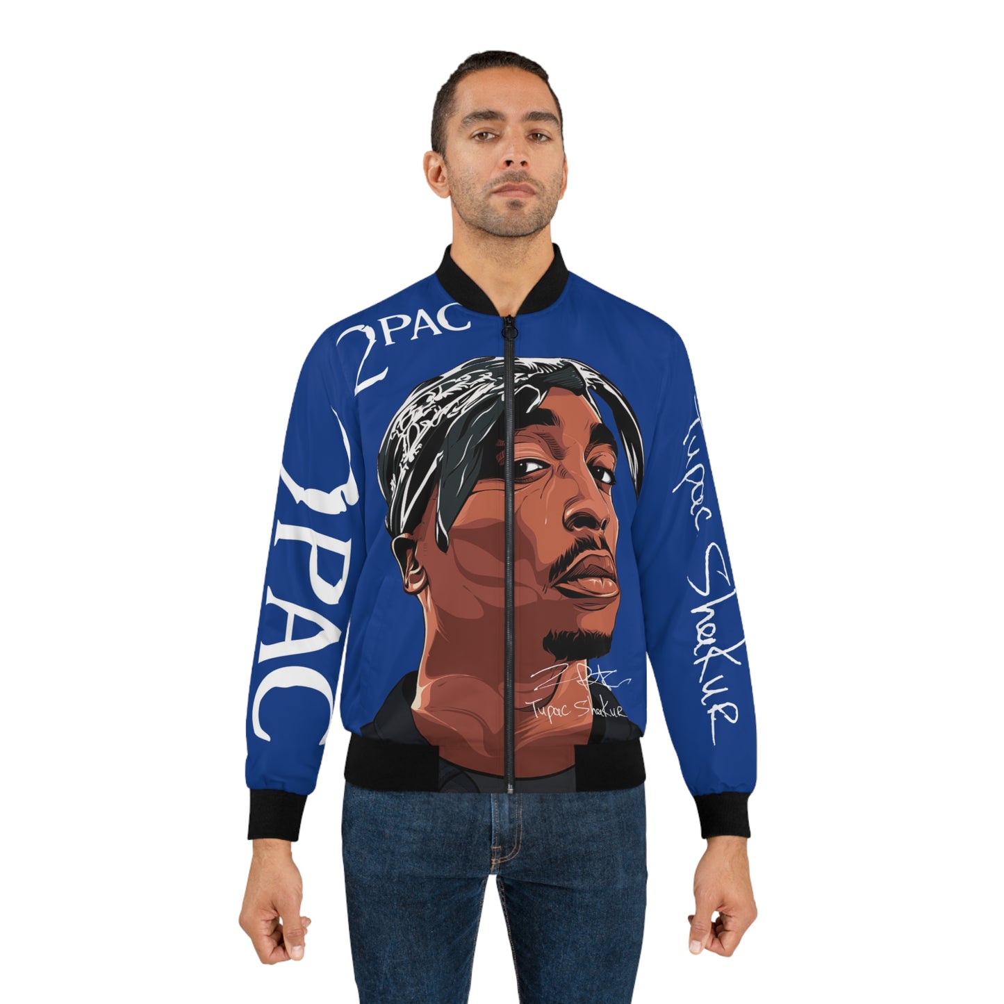 2Pac Custom Bomber Jacket