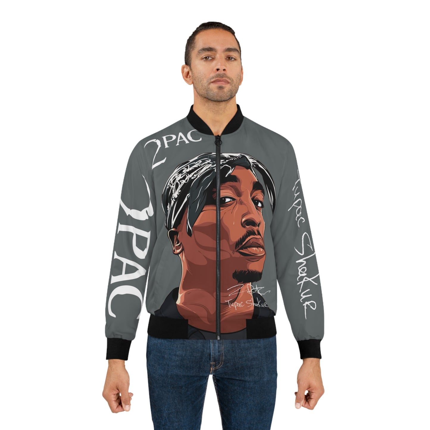 2Pac Custom Bomber Jacket