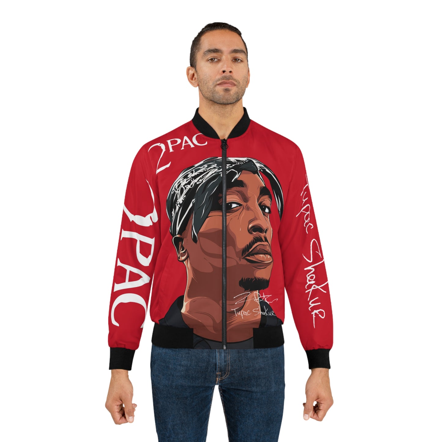 2Pac Custom Bomber Jacket