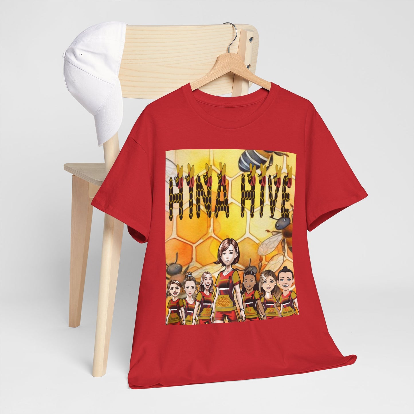 Hina Hive Custom T-Shirt Red