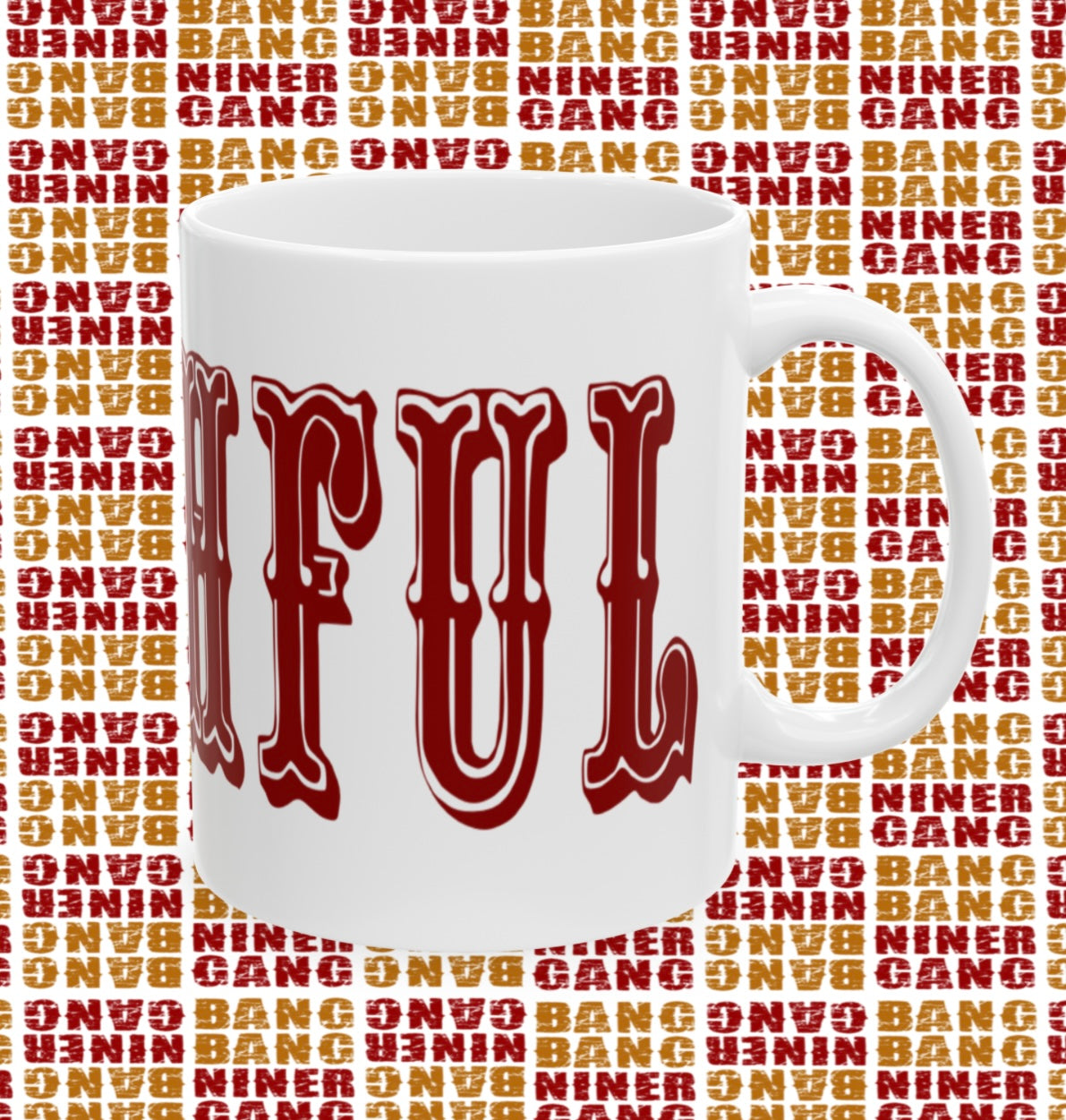 San Francisco 49ers custom coffee mug cup