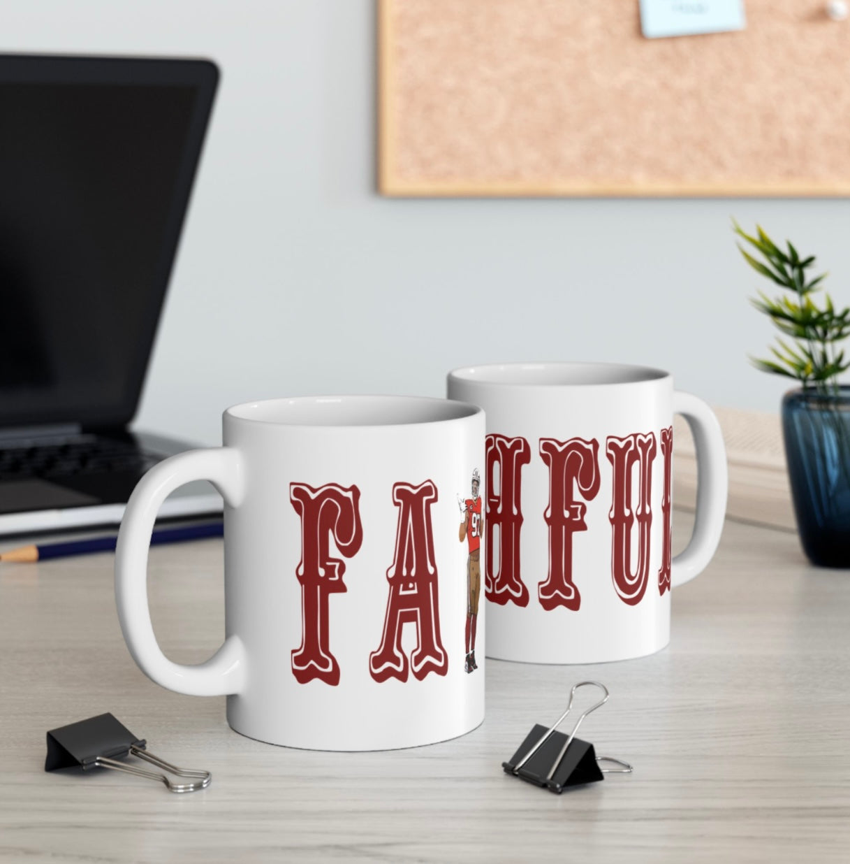 San Francisco 49ers custom coffee mug cup