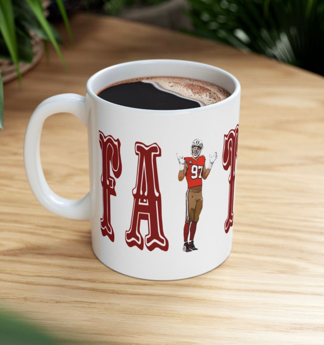 San Francisco 49ers custom coffee mug cup