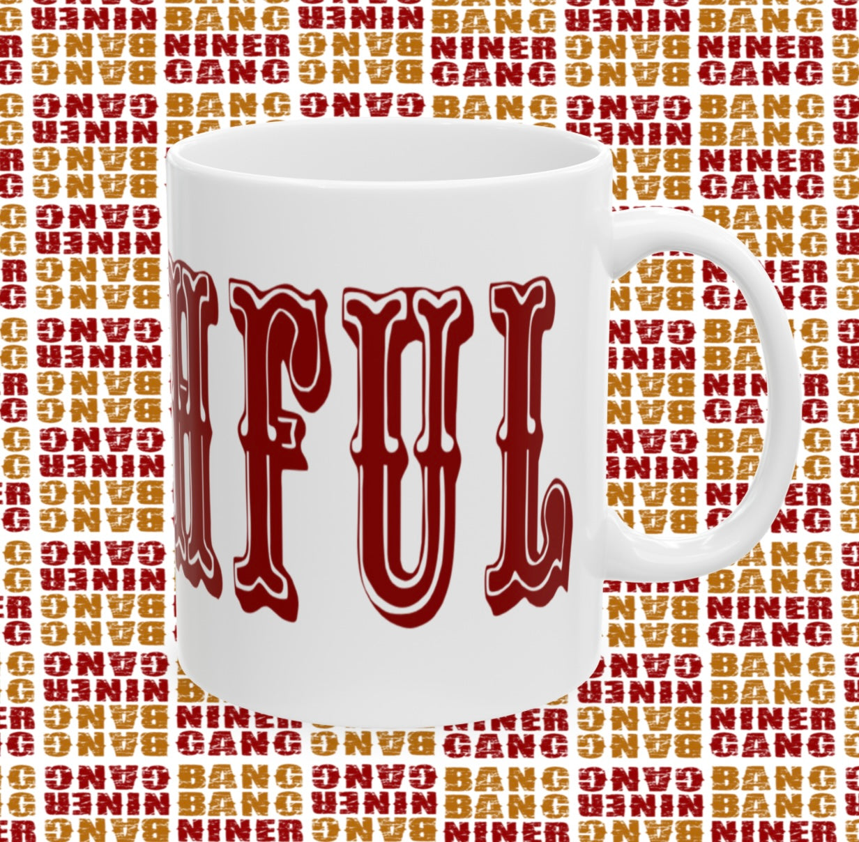 San Francisco 49ers custom coffee mug cup