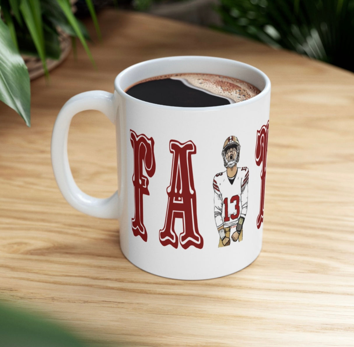 San Francisco 49ers custom coffee mug cup