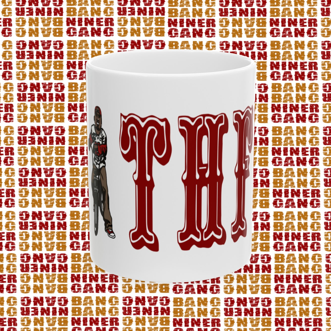 San Francisco 49ers custom coffee mug cup