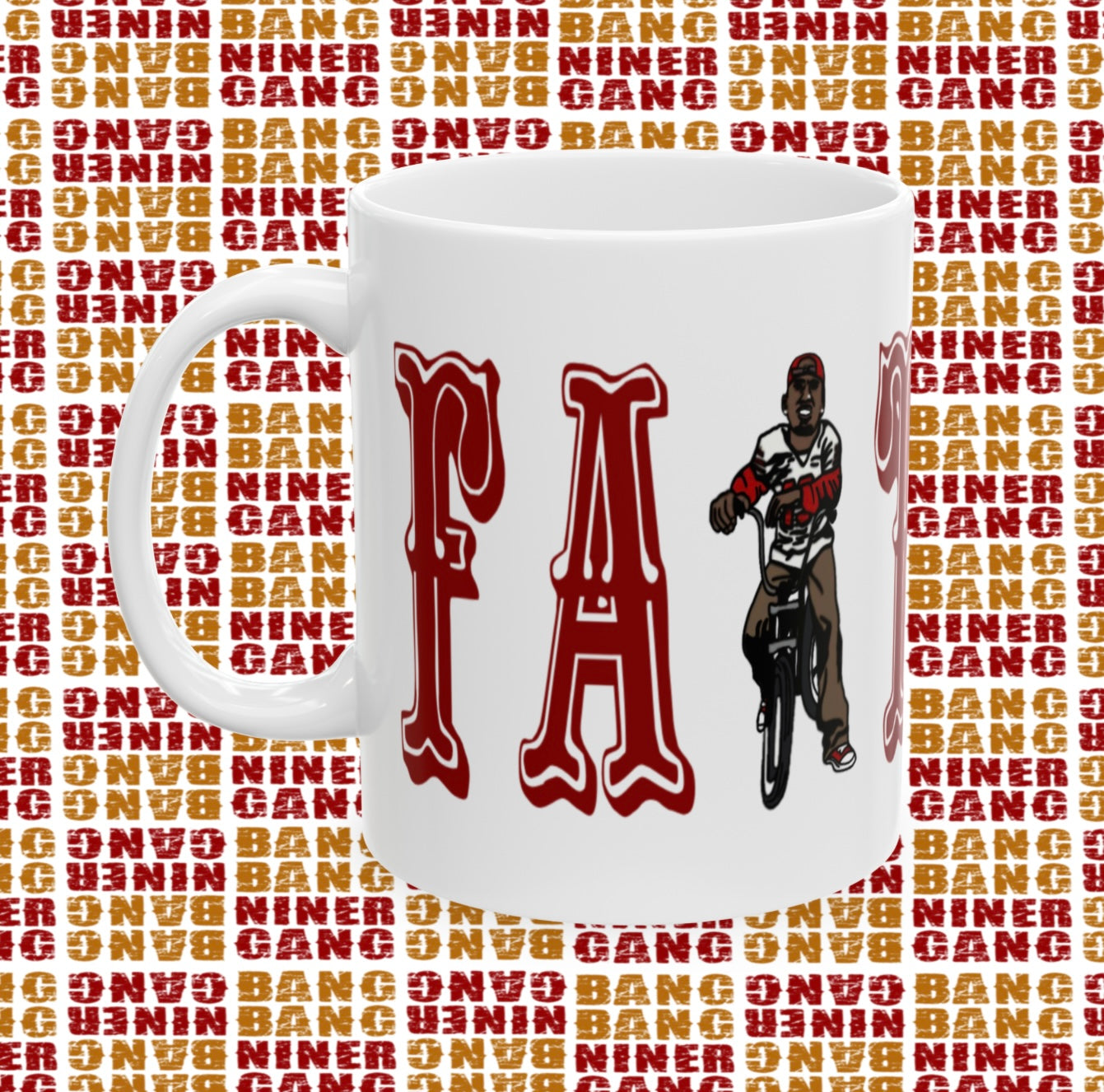 San Francisco 49ers custom coffee mug cup