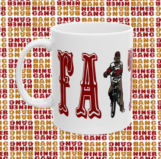 San Francisco 49ers custom coffee mug cup