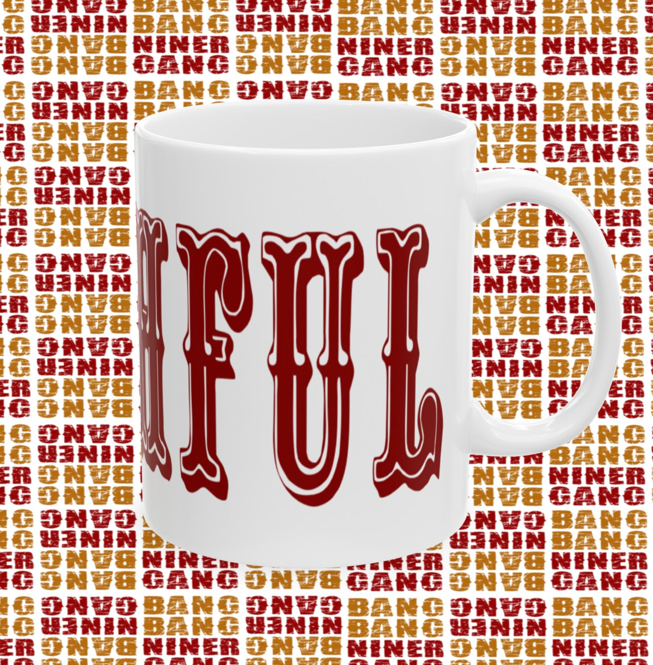 San Francisco 49ers custom coffee mug cup