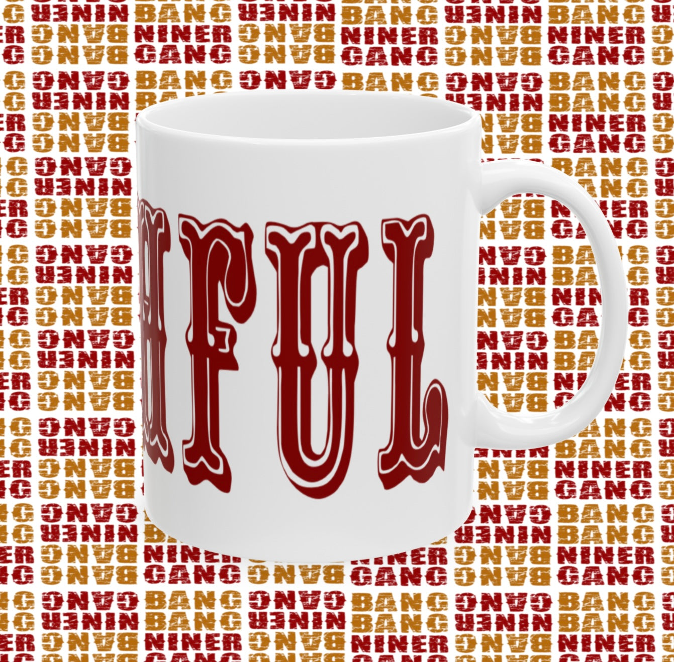 San Francisco 49ers custom coffee mug cup