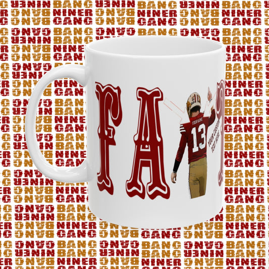 San Francisco 49ers custom coffee mug cup