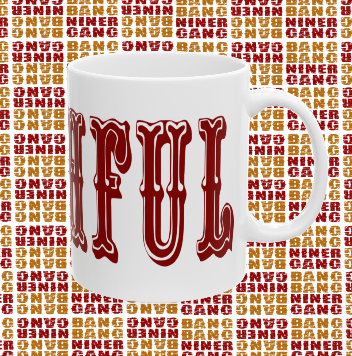 San Francisco 49ers custom coffee mug cup