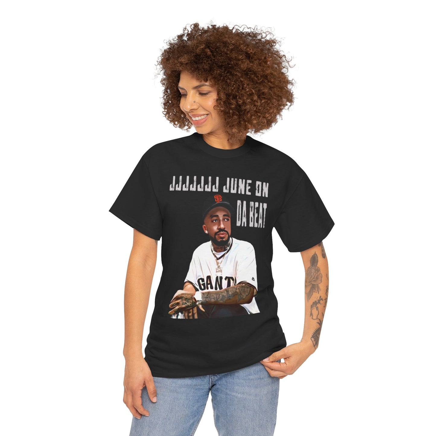 Larry June custom art t shirt