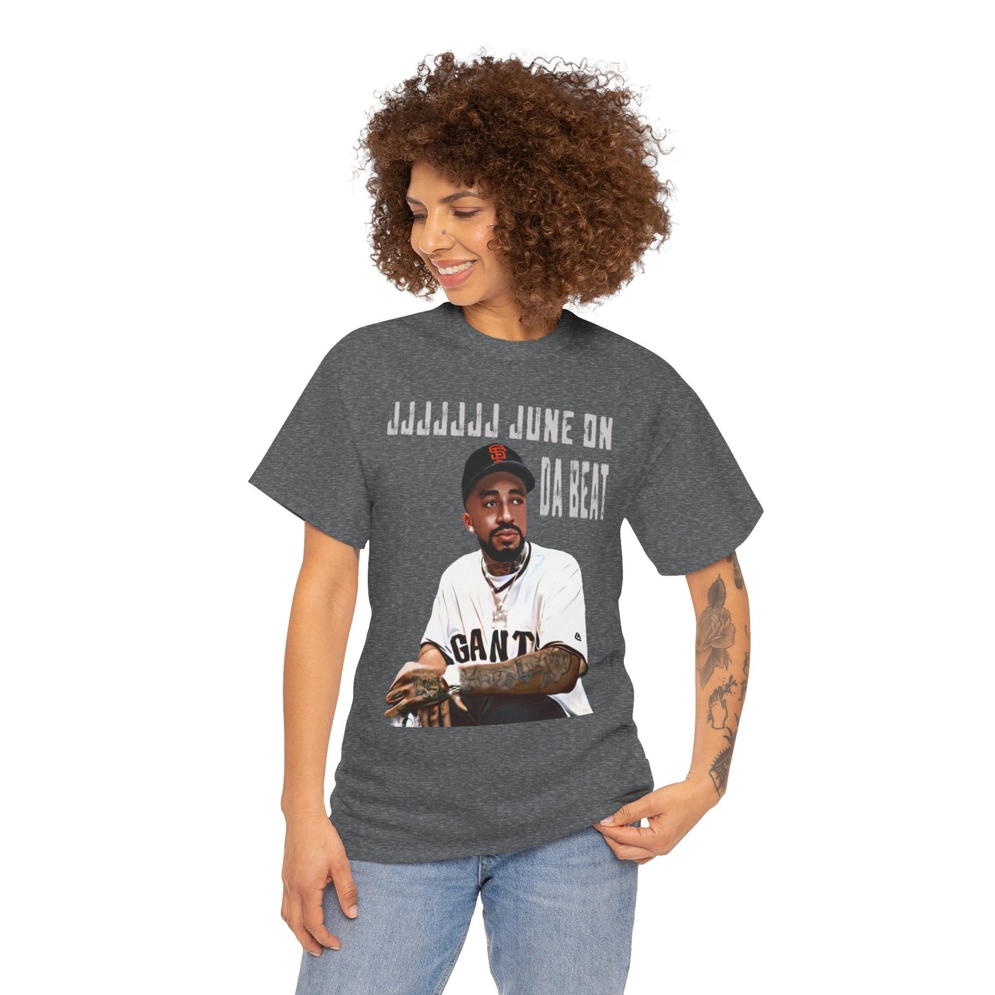 Larry June custom art t shirt