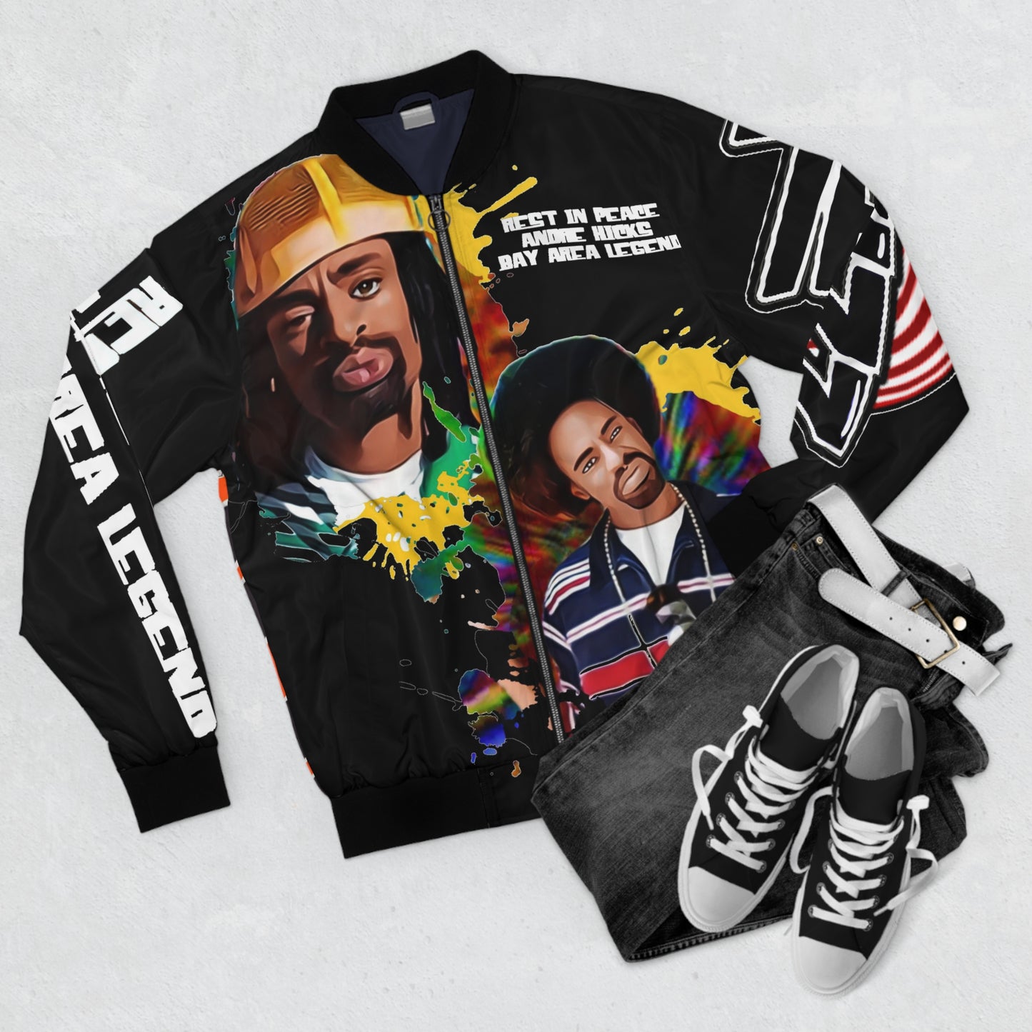 Mac Dre Custom Bomber Jacket