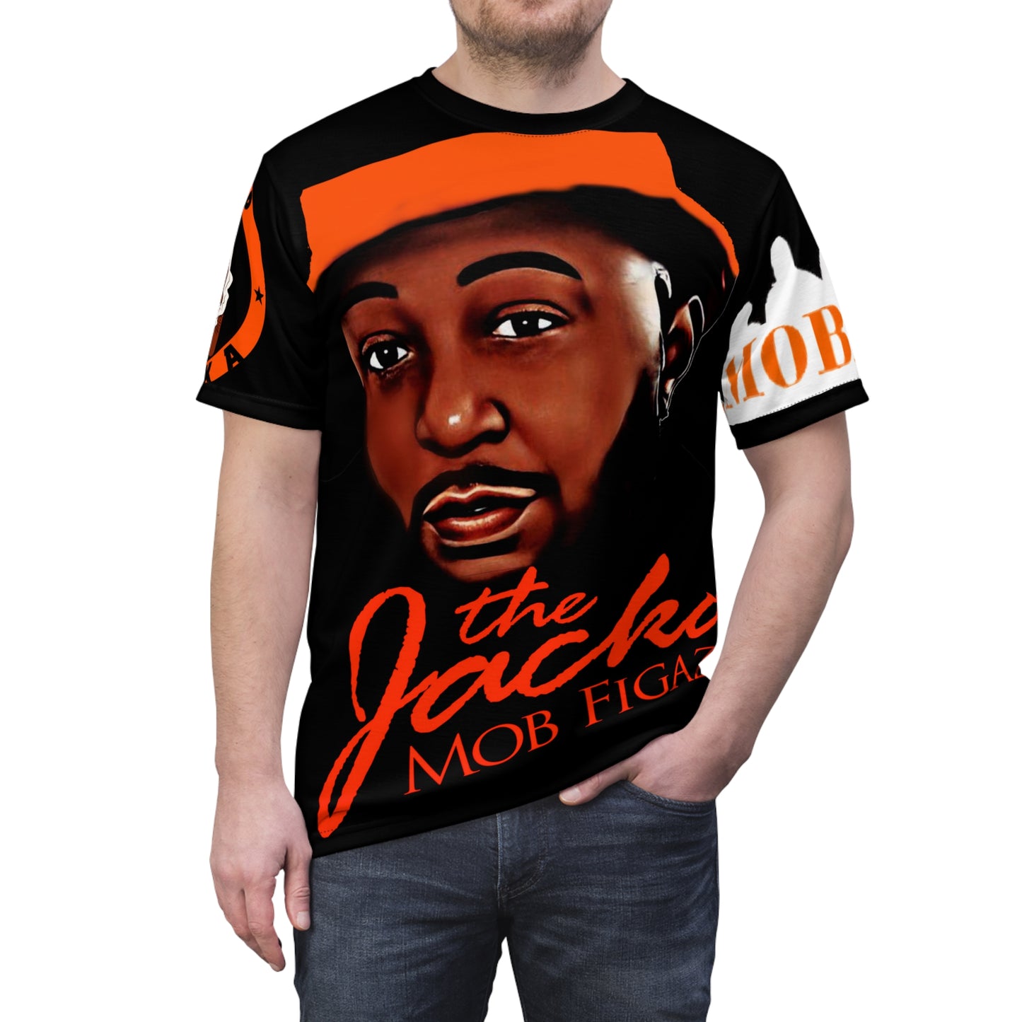 Jacka all over print custom art