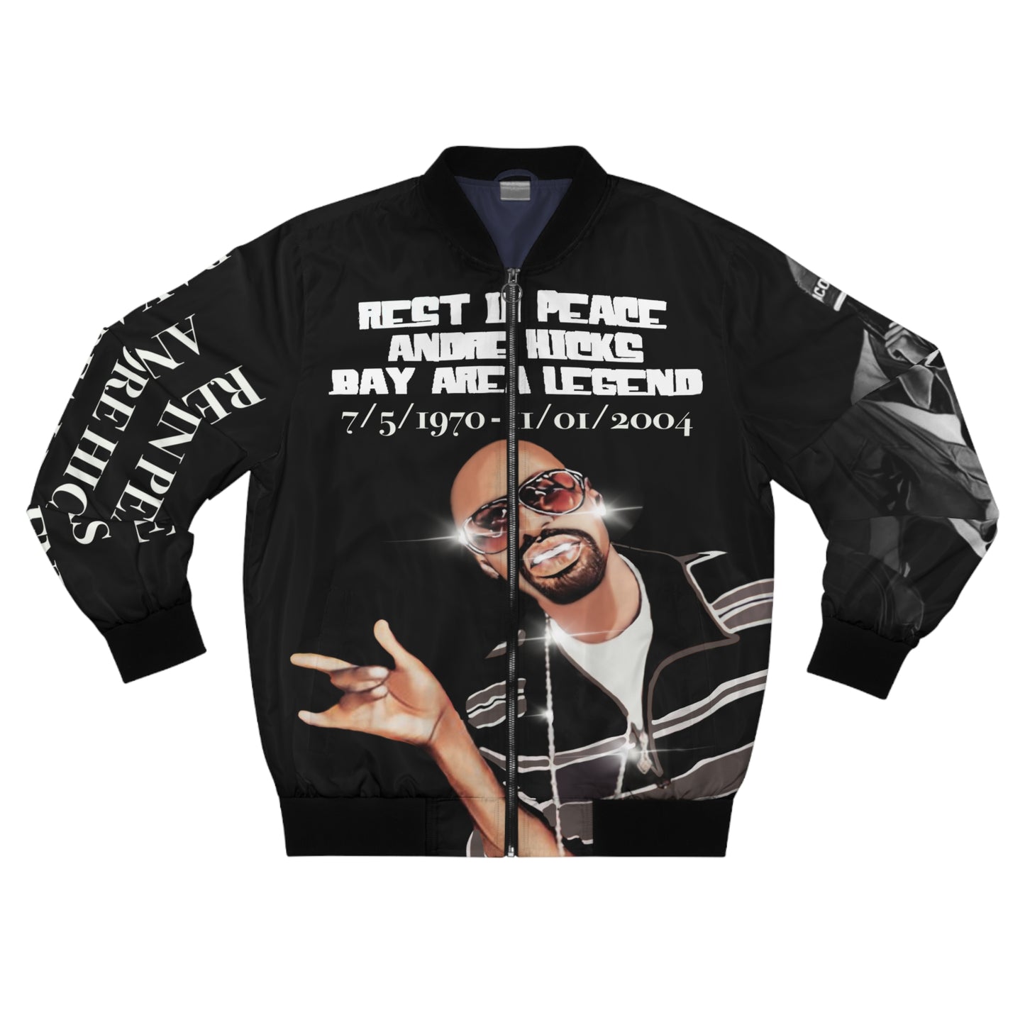 Mac Dre Custom Bomber Jacket