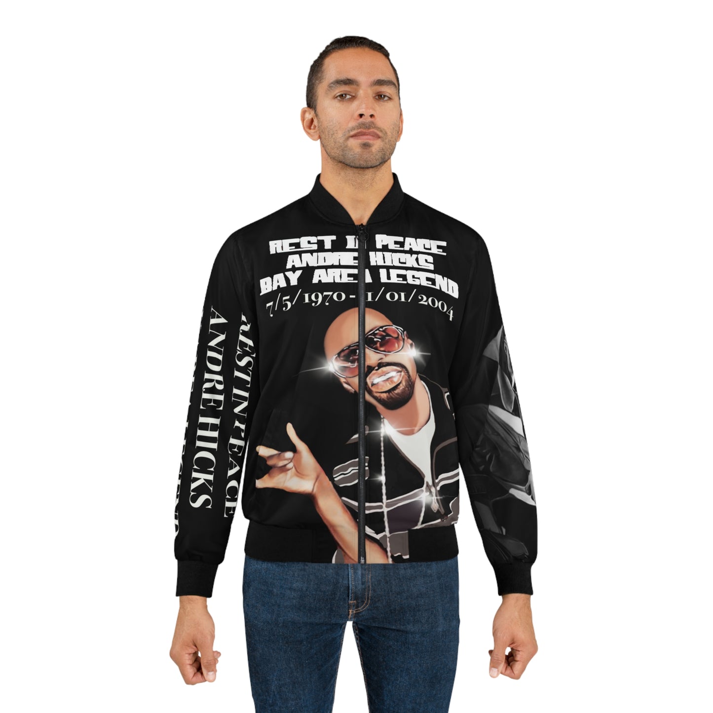 Mac Dre Custom Bomber Jacket