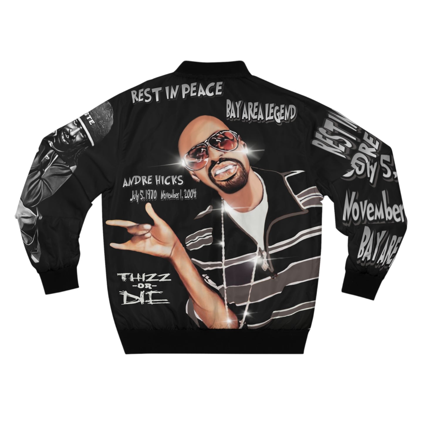 Mac Dre Custom Bomber Jacket