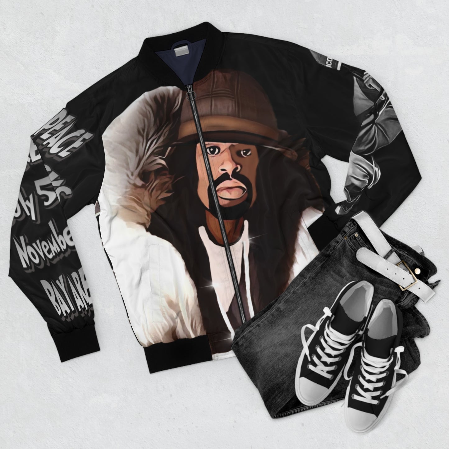 Mac Dre Custom Bomber Jacket