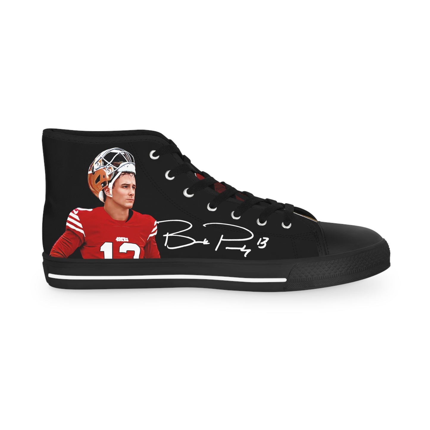 Brock Purdy 49ers #1 Custom shoes