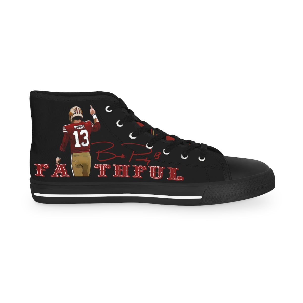 Brock Purdy 49ers #1 Custom shoes