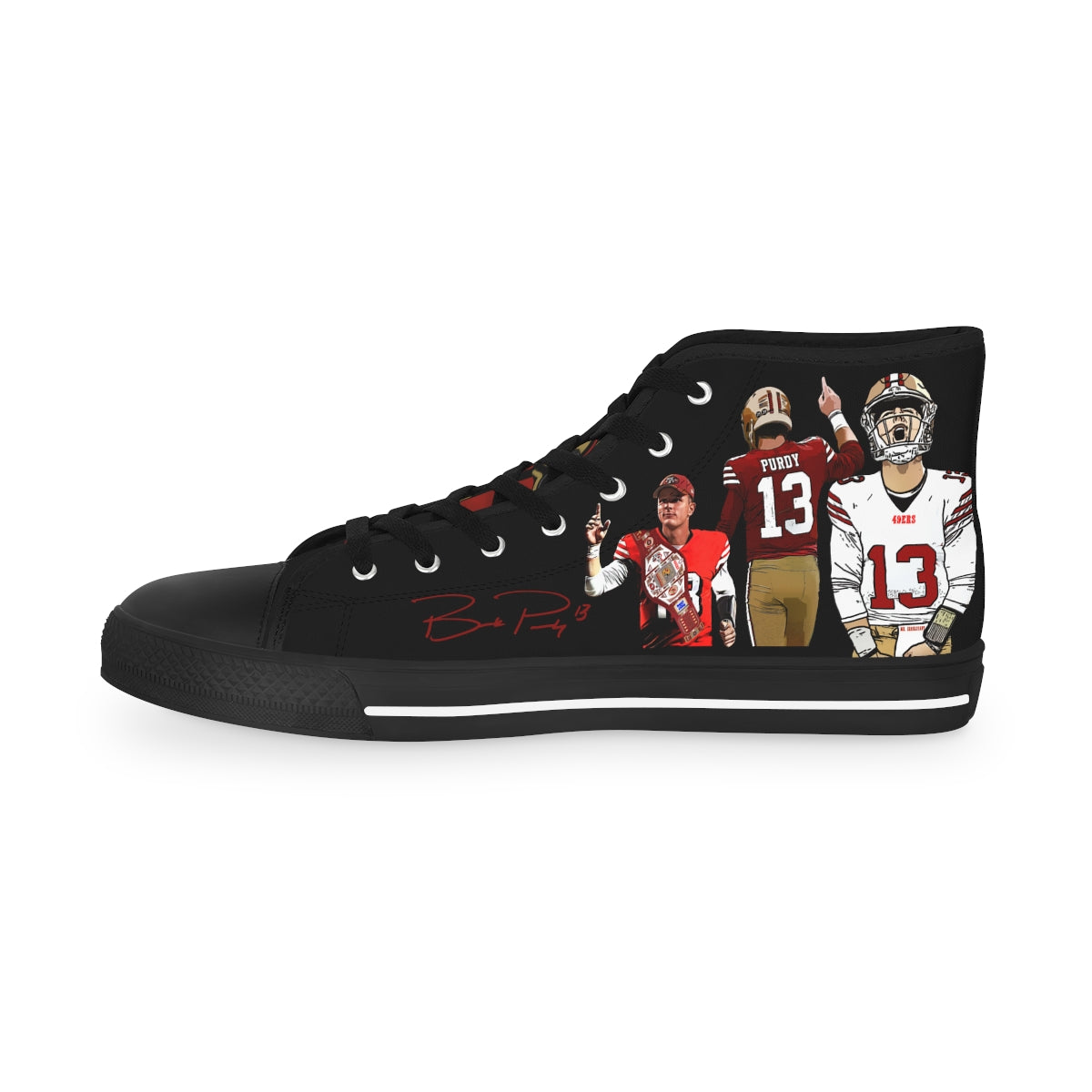 Brock Purdy 49ers #1 Custom shoes