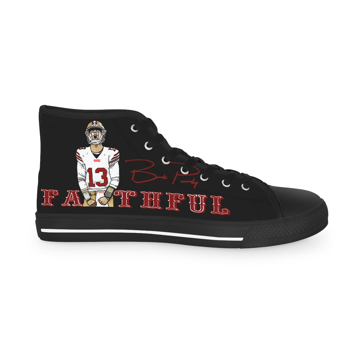 Brock Purdy 49ers #1 Custom shoes