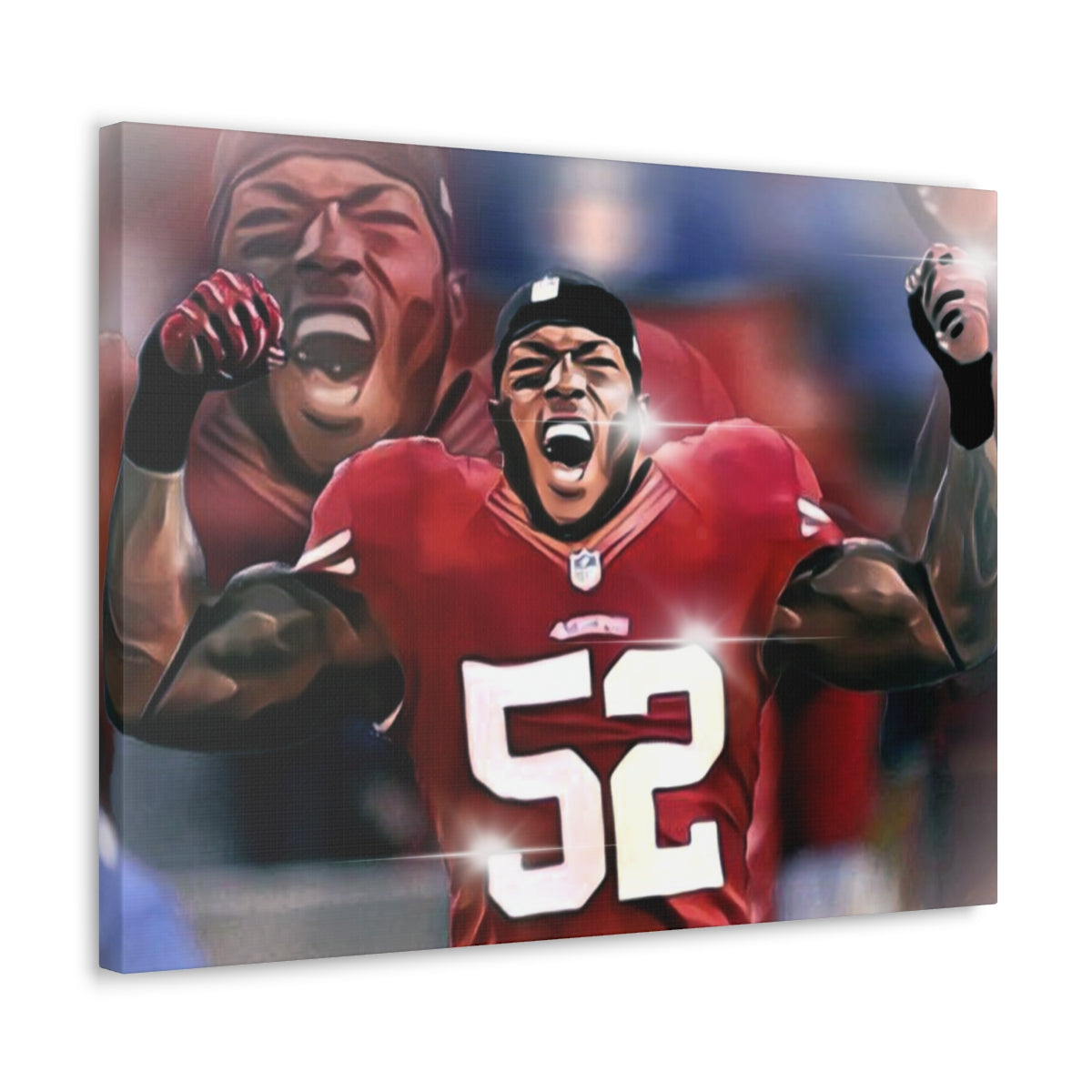 Willis 49ers Custom Canvas Gallery Wraps