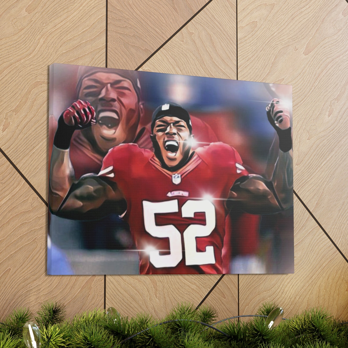 Willis 49ers Custom Canvas Gallery Wraps